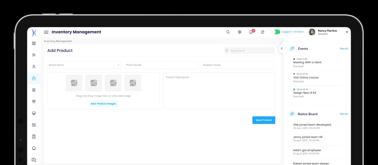 CoachX Interface