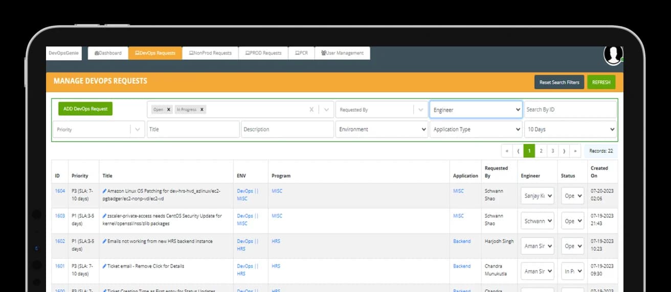 CoachX Interface